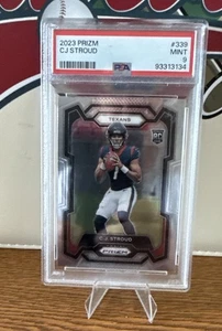 2023 PANINI PRIZM #339 CJ STROUD (RC) PSA 9 Mint Houston Texans NFL - Picture 1 of 3