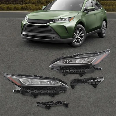 For 2021-2023 Toyota Venza LED Headlights Headlamps (Non-DRL) Left+Right Side Foto 1 de 4