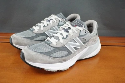 New Balance 990v6 Shoes Womens Size 7 Gray Suede Running Low Top Lace Up USA - Image 1 of 4