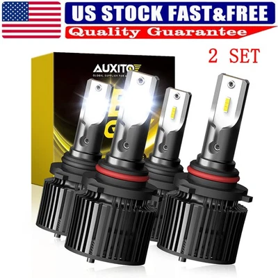 Faro Bombilla LED 9005 9006 haz alto bajo para Honda Civic 6000K Blanco CANBUS Foto 1 de 4