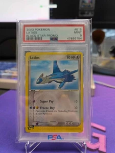 Latios - 015 (Pokemon Heroes: Latios & Latias DVD Release) 015 Nintendo PSA 9 - Picture 1 of 2