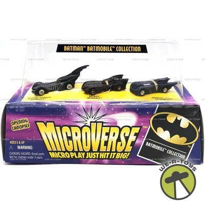 DC Microverse Batman Batmobile Collection Vehicle Set 1996 Hasbro #55001 - Image 1 of 4