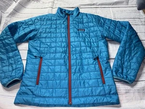 Patagonia Nano Puff Puffer Jacket Full Zip Primaloft Insulated Quilted Medium - Picture 1 of 8