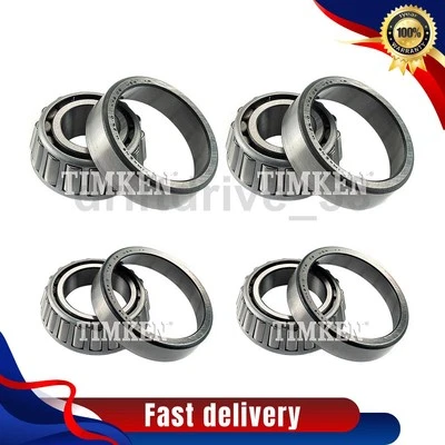 Front Inner Outer Wheel Bearing and Race Set Fits 1975 1976 1977 1978 GMC Jimmy - Image 1 of 4