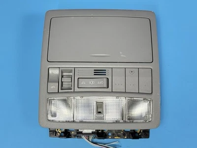 2008-2010 Toyota Highlander Overhead Console Gray Dome Light Lamp Sunroof OEM - Image 1 of 4