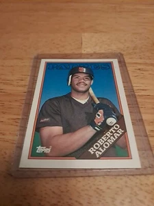 1988 Topps Roberto Alomar #4T San Diego Padres - Imagen 1 de 2