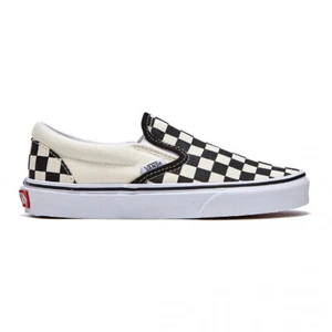Nuevo VANS Para Hombres CLÁSICO TABLERO DE AJEDREZ SIN CORDONES NEGRO VN000EYEBWW EE. UU. M 7 - 10 TOMAS - Imagen 1 de 6