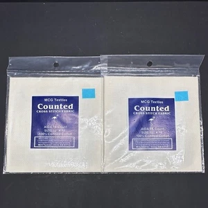 1 NOS Flamingo Mills 14ct 16ct 18ct 22ct Aida Counted Cross Stitch Fabric 12x18 - Picture 1 of 17