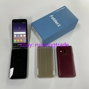 Samsung Galaxy Folder2 SM-G160N SM-G1650 Flip entsperrt Smartphone - Neu ungeöffnet - Bild 1 von 15