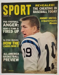 SPORT MAGAZINE - JOHNNY UNITAS - JANUARY 1965 - Picture 1 of 1