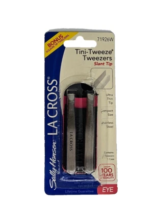 Sally Hansen La Cross Tini-Tweeze Tweezers Slant Tip 71926W