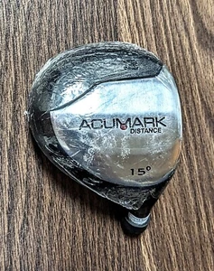 New Men's RH Acumark Distance Loft 15 #3 Fairway (Head Only) - Picture 1 of 4