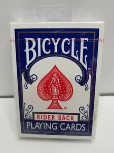 BICYCLE RIDER BACK 808 PLAYING CARDS BRAND NEW SEALED VINTAGE POKER BLUE MAGIC - Picture 1 of 2