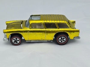 Hot Wheels Redline 1969 Classic Nomad Spectraflame Metallic Yellow Gold Damaged - Picture 1 of 16