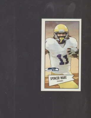 2013 Topps 1952 Bowman mini #52B-SW Spencer Ware RC, LSU Tigers - Image 1 of 2