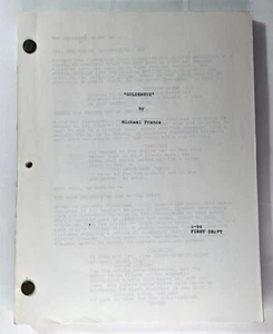 James Bond 007 GOLDENEYE Script 1/94 First Draft Drehbuch von Michael France - Bild 1 von 2