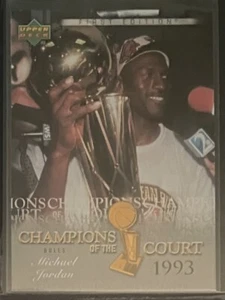 2007-08 MICHAEL JORDAN Upper Deck #CC-MJ UD First Edition Champions Of The Court - Picture 1 of 2