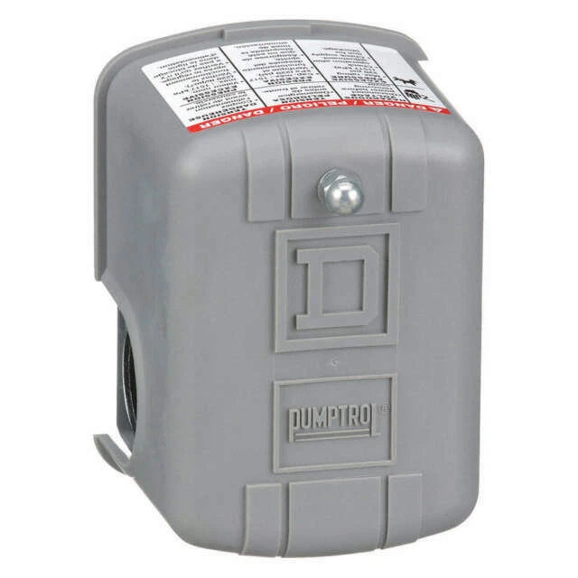 Square D Pumptrol Electromechanical Pressure Switch - 9013FSG2J24
