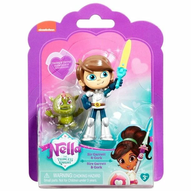 Figura Nickelodeon Nella La Princesa Caballero Sir Garrett y Gork Foto 1 de 1