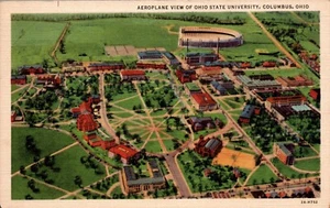 COLÓN, OHIO UNIVERSIDAD POSTAL Vista en avión de la Universidad Estatal de Ohio - Imagen 1 de 2