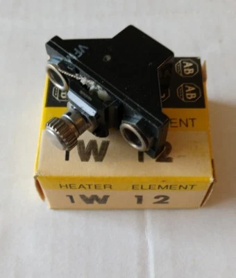 Nuevo elemento calefactor relé de sobrecarga térmica Allen-Bradley W12 **Hecho en EE. UU.** Foto 1 de 2