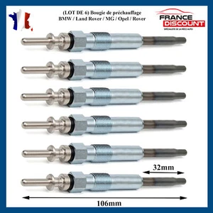 6 Bougie de préchauffage pour BMW E46 330d 330 d E39 525d 530d 525 530 730d E38 - Foto 1 di 5