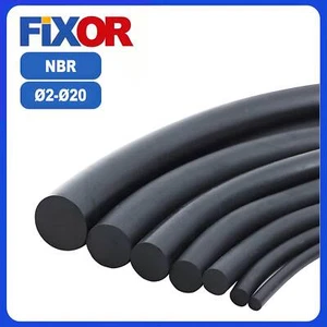 NBR Dichtungsstreifen Ø2mm - 20mm Nitril Gummiring Dichtung Streifen Rundschnüre - Bild 1 von 7