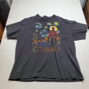 Freddy Kruger Jason Vorhees Van Gogh Starry Night Art Style Tshirt 2XL - Picture 1 of 5