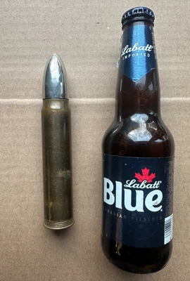 RARA Linterna Eveready Daylo Latón Forma de Bala Artillería ¡Funcionando! Pre-1921 sin precio base Foto 1 de 4