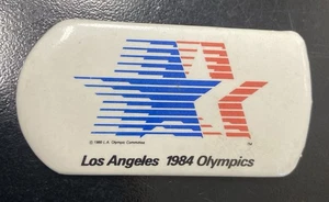 Vintage L.A. Button & Co 1984 Los Angeles Olympics Pin 2.5" x 1 1/4" - Bild 1 von 3