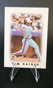 Tim Raines 1988 Topps League Leaders Minis #57  Montreal Expos HOF - Picture 1 of 2