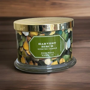 Homeworx by Harry Slatkin HARVEST BIRCH Duftkerze 14 Oz 3 Docht NEU - Bild 1 von 6