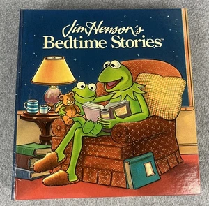 Jim Henson's Bedtime Stories Binder 1989 Vtg Muppet Babies Muppet Show Stories - Foto 1 di 11