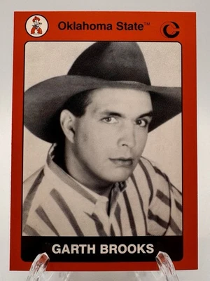 1991 Collegiate Collection Oklahoma State - Garth Brooks #87 - Image 1 of 2