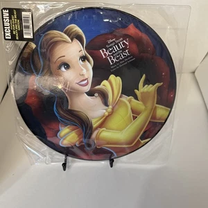 RARE Songs From Beauty and The Beast Hot Topic Exclusive Picture Disc Vinyl - Picture 1 of 9