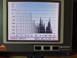 DK Technologies MSD100T - Realtime Analyzer für Studio und Live - XLR Inputs - Bild 1 von 8