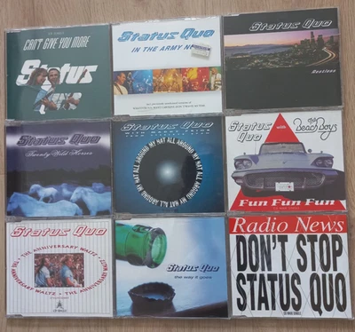 Status Quo - Maxi CD Sammlung 9 CD's -Top Zustand - Bild 1 von 2