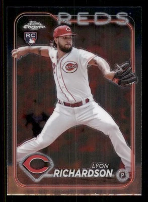 2024 Topps Chrome #230 Lyon Richardson RC - Image 1 of 2