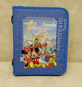 Disney Traumbuch Souvenir Autogramm Pin Mappe 8 x 10" ohne Riemen - Bild 1 von 23