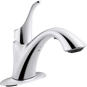 KOHLER K-22035-CP Simplice Laundry Sink Faucet, Single Handle, Pull Down Fauc... - Picture 1 of 3