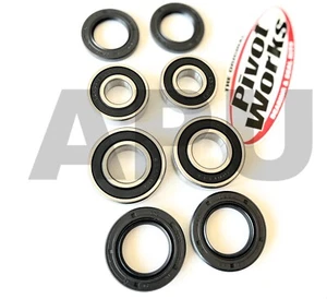04-22 Yamaha Yfz450 Yfz450r Front Wheel Bearings PIVOT WORKS Lifetime Warranty - Picture 1 of 6
