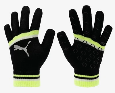 Guantes de punto PUMA unisex CAT Magic I negro polar correr gimnasio guante informal 04179805 Foto 1 de 4