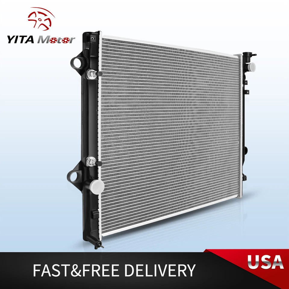 Radiador YITAMOTOR para Toyota 4Runner 2003 2004 2005 2006-2009 4,0 L V6 aluminio Foto 1 de 4