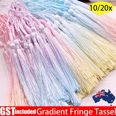 10/20X Gradient Fringe Tassel Sewing Hanging Craft DIY Trim Pendant Bookmark Dec - image 1 of 4