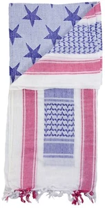 Mato & Hash Stars and Stripes Military Shemagh Tactical 100% Cotton Scarf - Picture 1 of 26