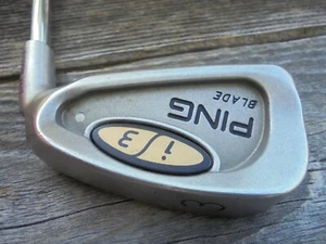 Ping i3 Blade White Dot Single 3 Iron Golf Club Right Hand Steel Shaft Extra Sti - Picture 1 of 12