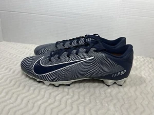 Nike Vapor Edge Men’s Size 12 Navy Blue Team Football Cleats CZ2606-401 - Picture 1 of 13