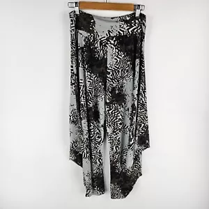 Worship Harem Pants Womens Size 12 Multicolour Wide Leg Elastic Waist Pleated - Picture 1 of 7