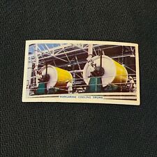 1937 Godfrey Phillips Cigarettes Card Mechanized Age #49 Margarine Cooling Drums