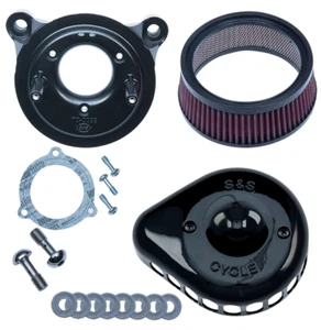 S&S Cycle Stealth Mini TearDrop Luftfilter Kit für Harley-Davidson 170-0438 - Bild 1 von 5